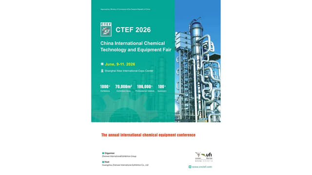 CTEF 2026 — China International Chemical Technology and Equipment Fair